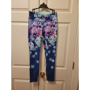 Lilly Pulitzer Maralyn Legging Gypsea Girl Deep Indigo Size S